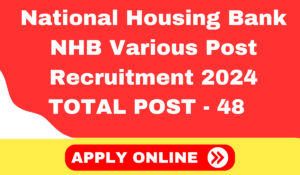 National Housing Bank NHB Various Post Recruitment