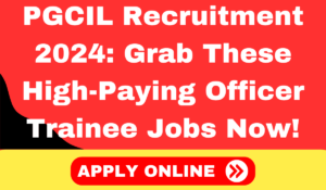 PGCIL Officer Trainee Recruitment 2024 Notification